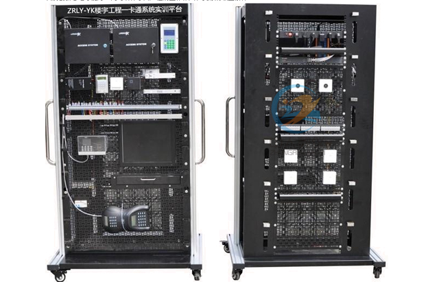 樓宇工程一卡通系統(tǒng)實訓平臺,一卡通系統(tǒng)裝調實驗裝置