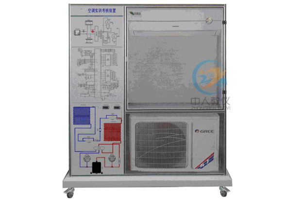 單冷式空調電路連接及電氣故障實訓臺,單冷式空調電氣控制實驗裝置