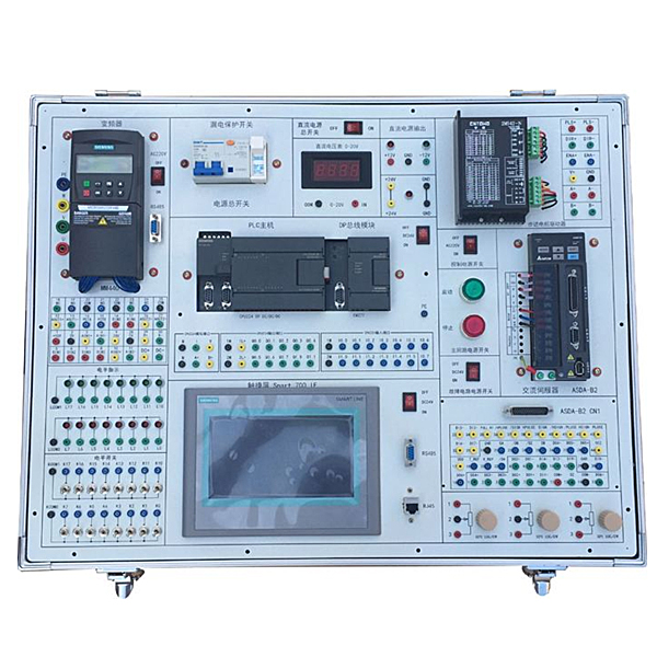 中人ZRSYX-PLC02 PLC變頻器觸摸屏實驗箱